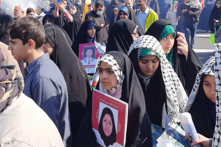 مسيرات إيرانية في الذكرى 45 للثورة 3
